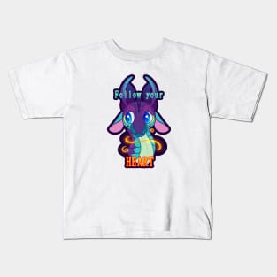 Motivational Blue (Wings of Fire) Kids T-Shirt